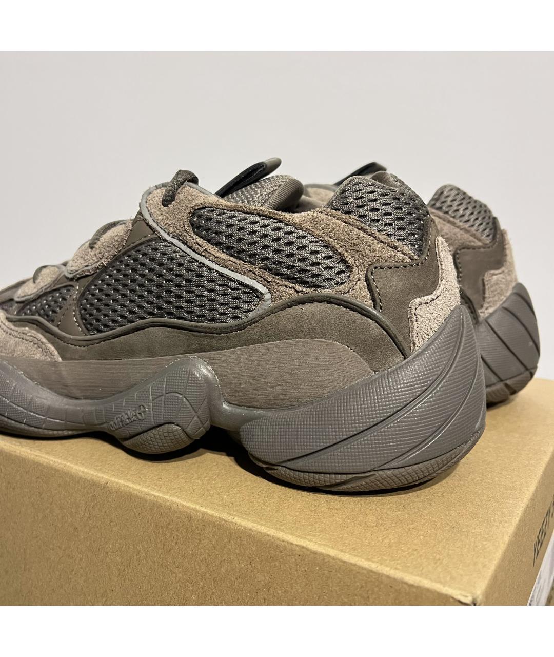 ADIDAS Коричневые замшевые низкие кроссовки / кеды, фото 3