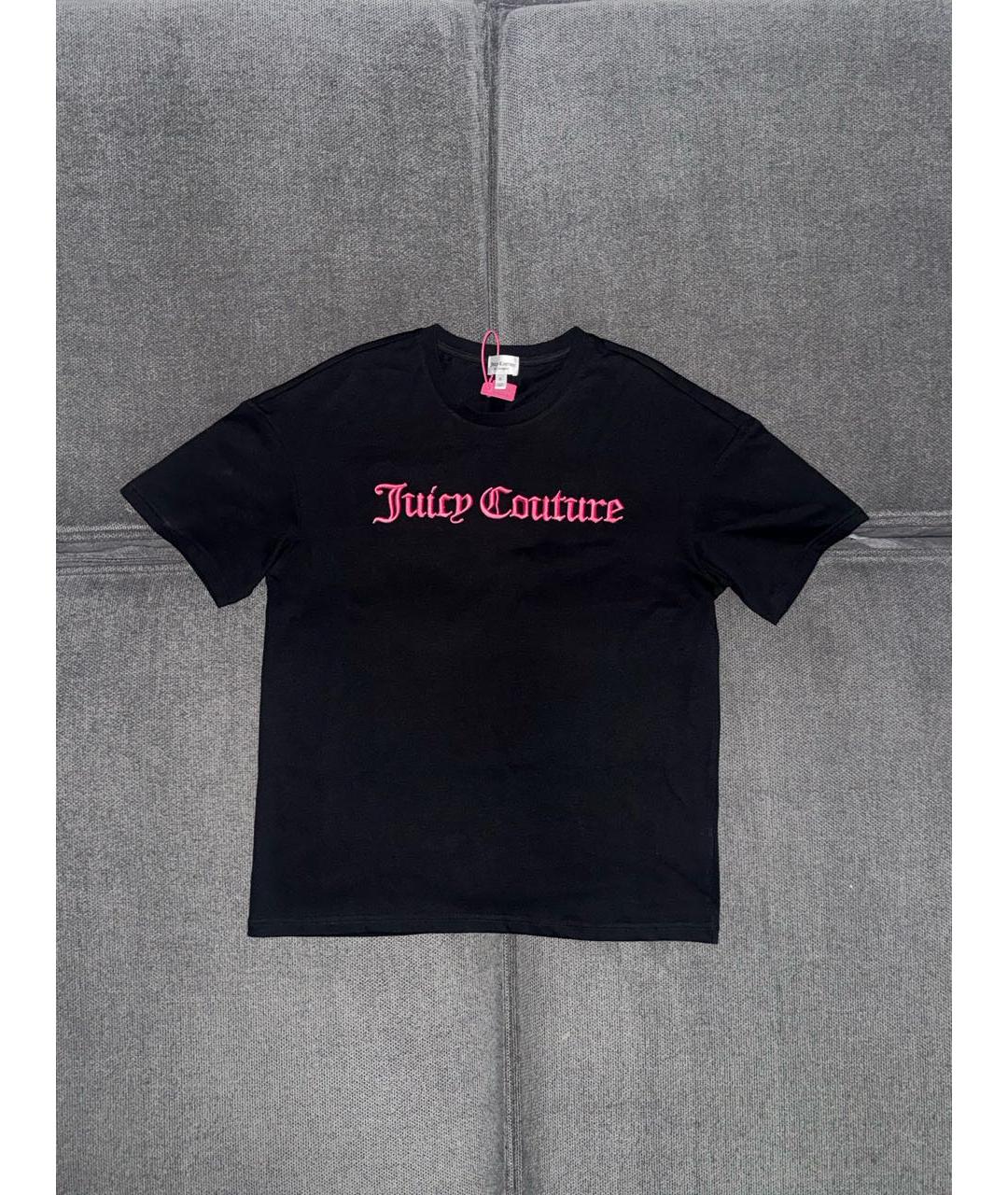 JUICY COUTURE Черная футболка, фото 5