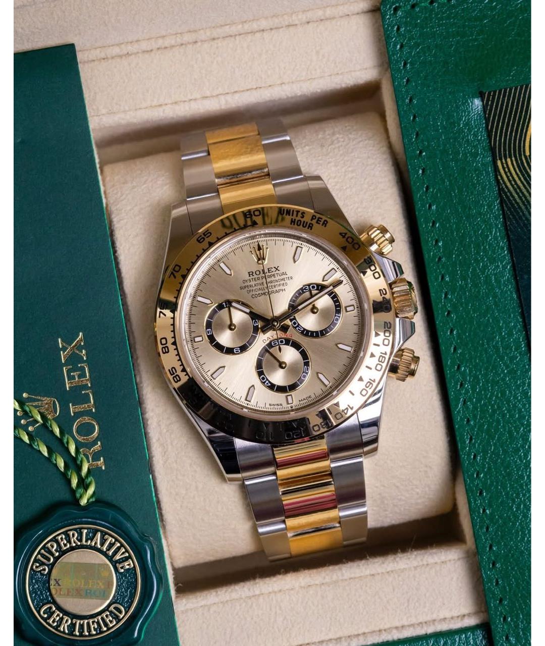 ROLEX Золотые часы из желтого золота, фото 6