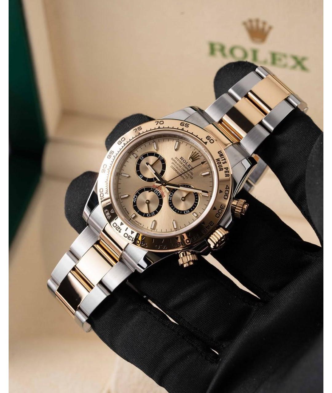 ROLEX Золотые часы из желтого золота, фото 5