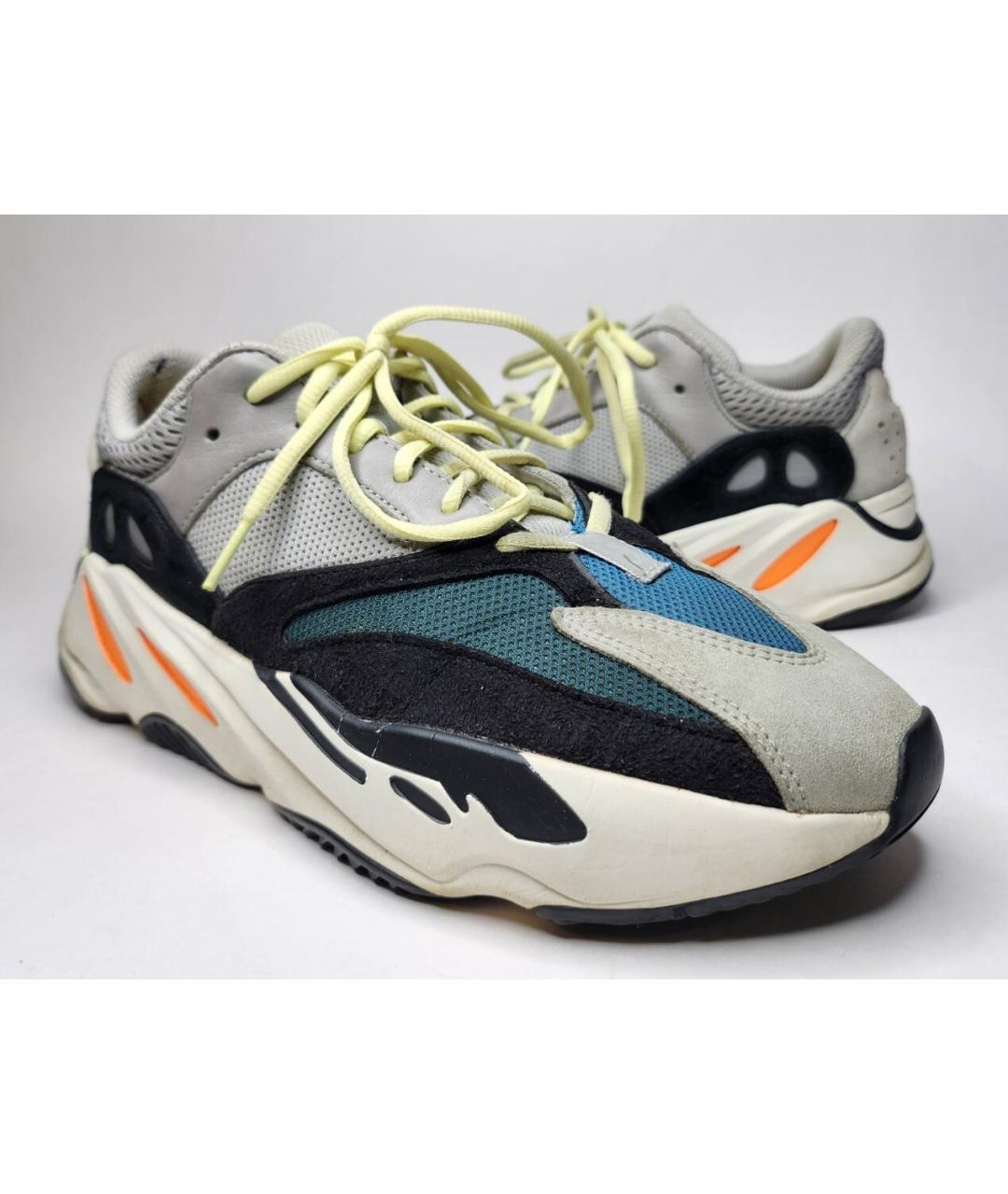 ADIDAS Серые текстильные низкие кроссовки / кеды, фото 3