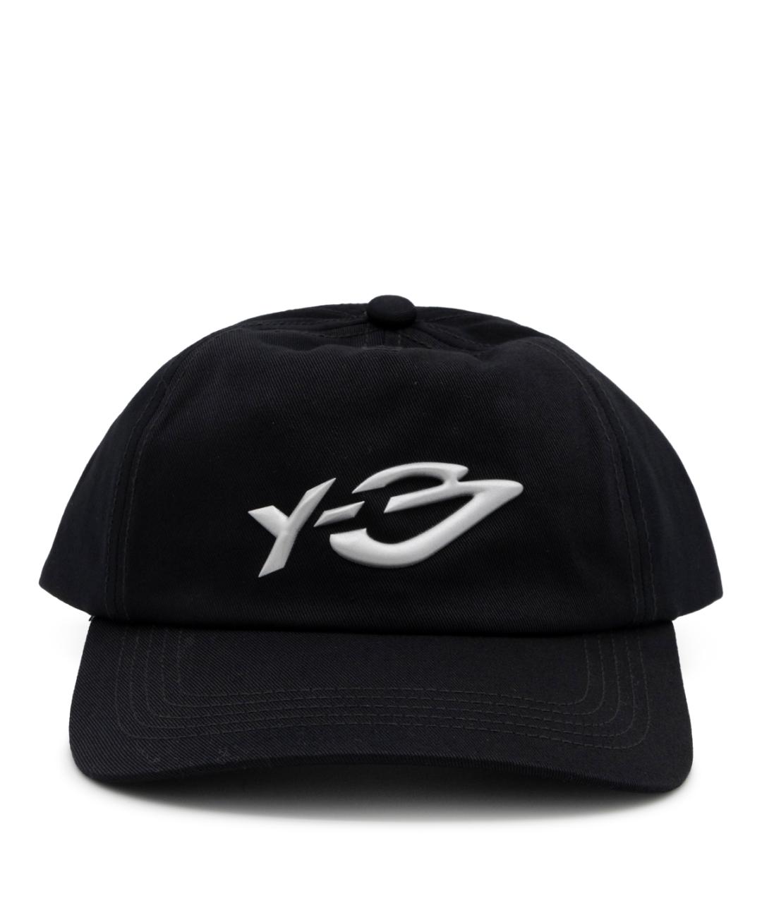Y-3 Черная хлопковая кепка/бейсболка, фото 1