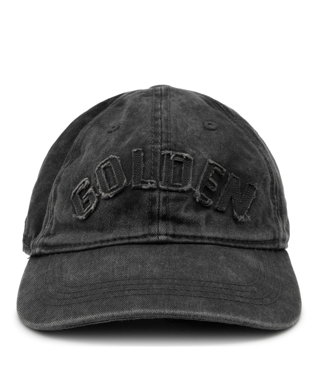 GOLDEN GOOSE Серая хлопковая кепка, фото 1
