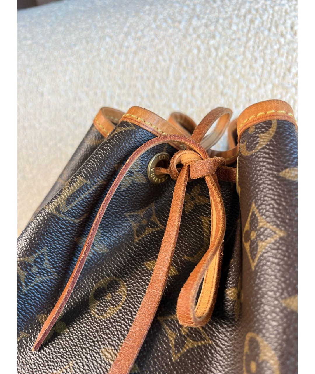 LOUIS VUITTON Коричневая сумка через плечо, фото 8