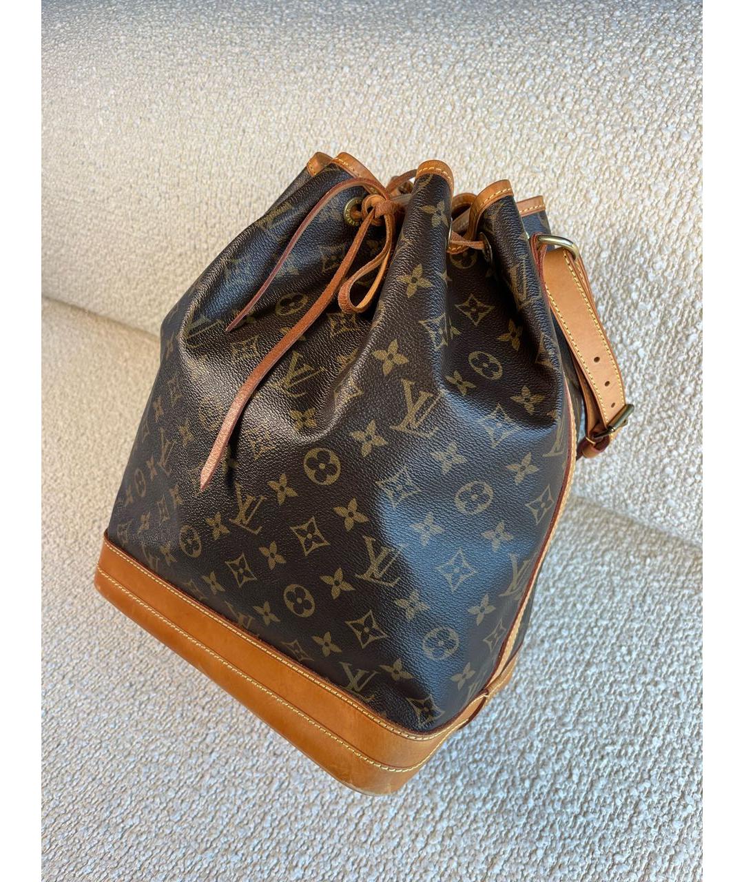LOUIS VUITTON Коричневая сумка через плечо, фото 5