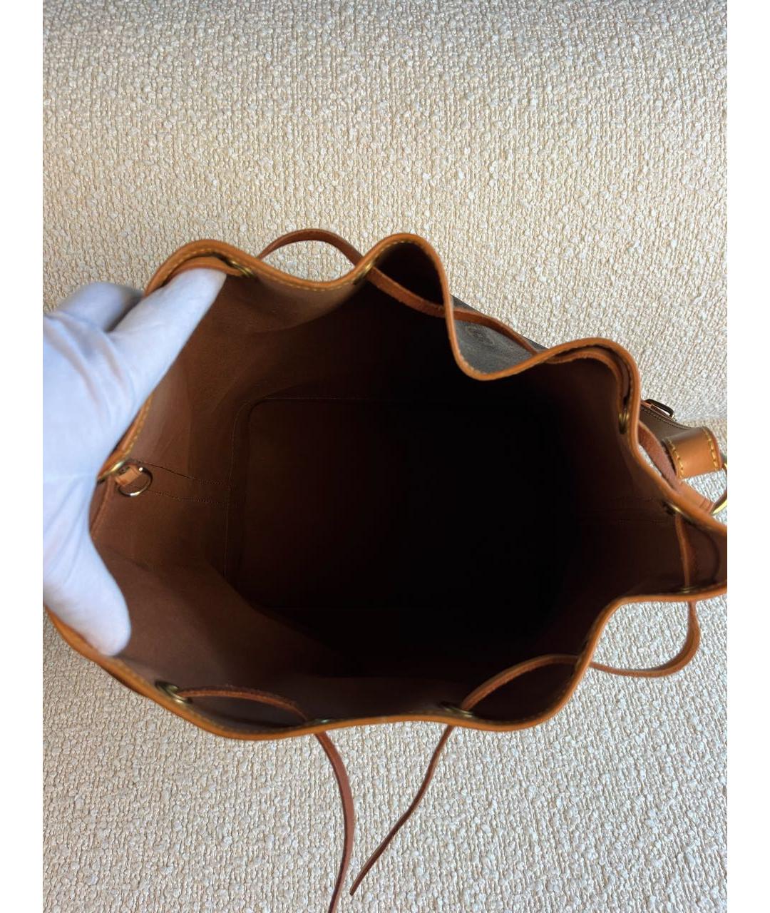 LOUIS VUITTON Коричневая сумка через плечо, фото 4