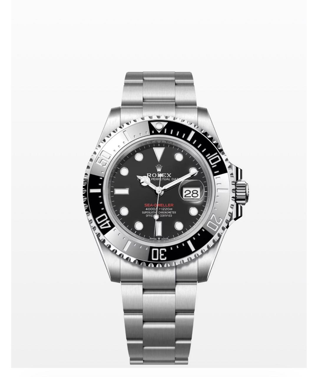 ROLEX Черные часы, фото 7