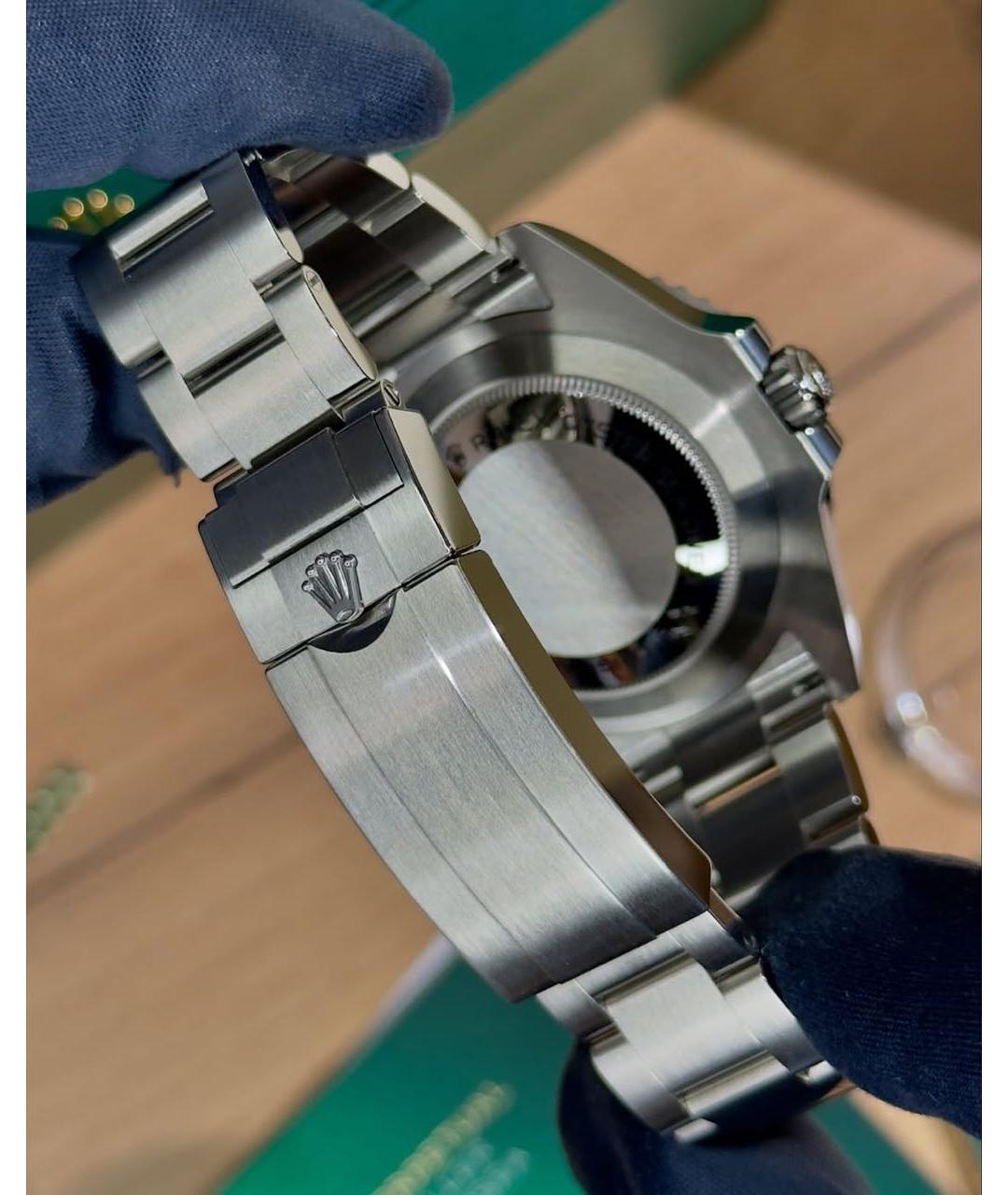 ROLEX Черные часы, фото 5