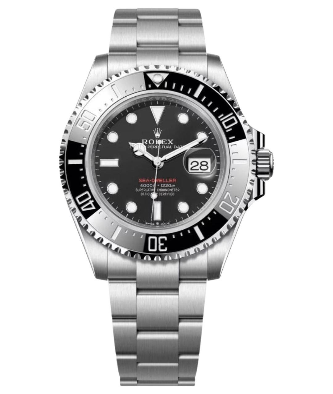 ROLEX Черные часы, фото 1