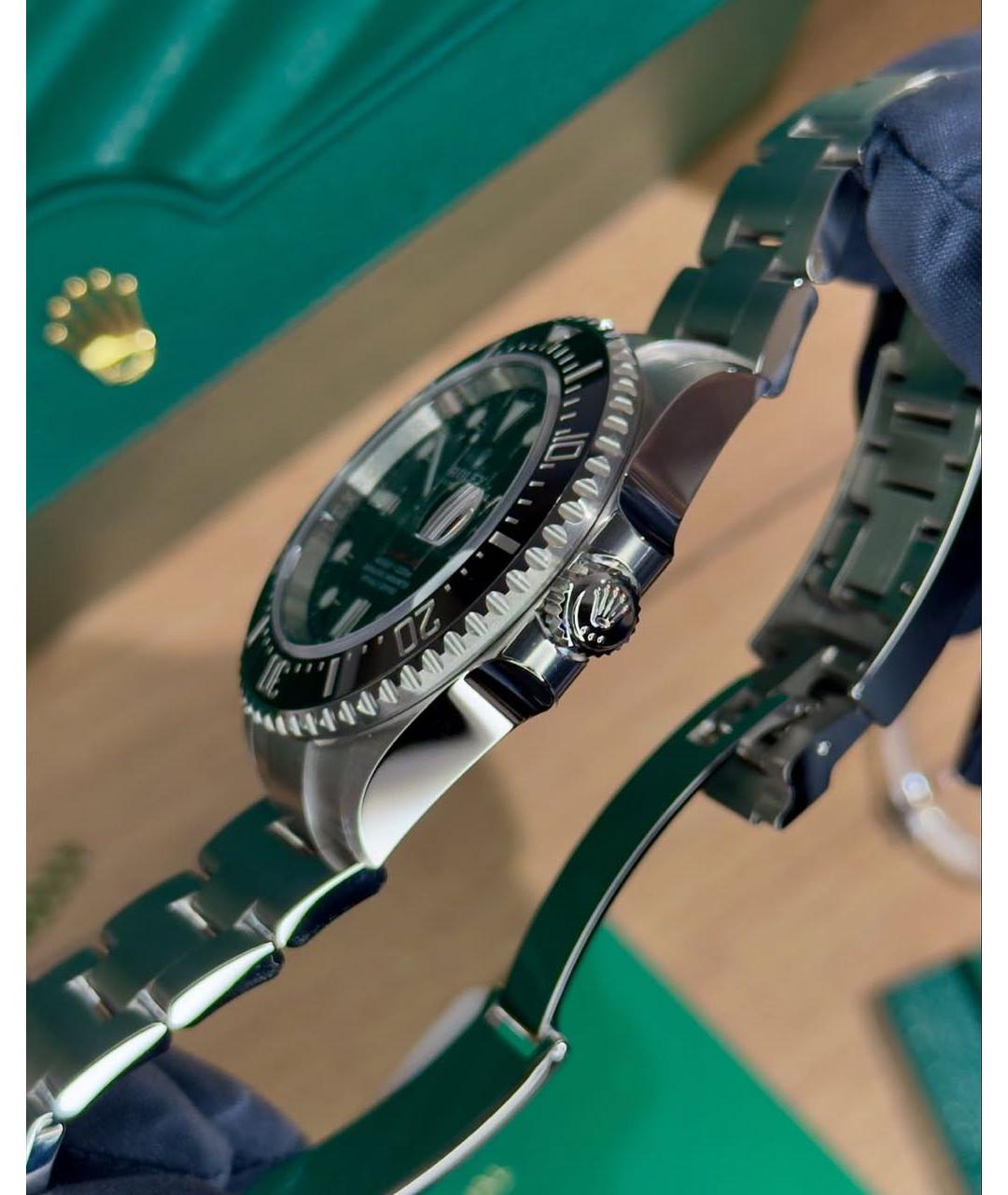 ROLEX Черные часы, фото 6