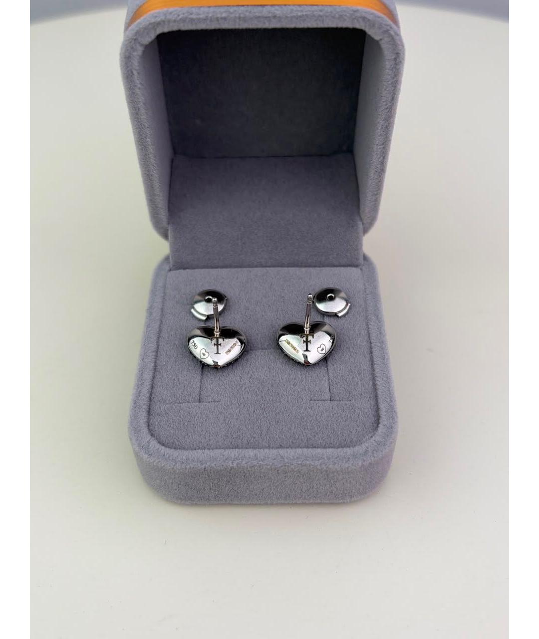 TIFFANY&CO Белые серьги из белого золота, фото 5