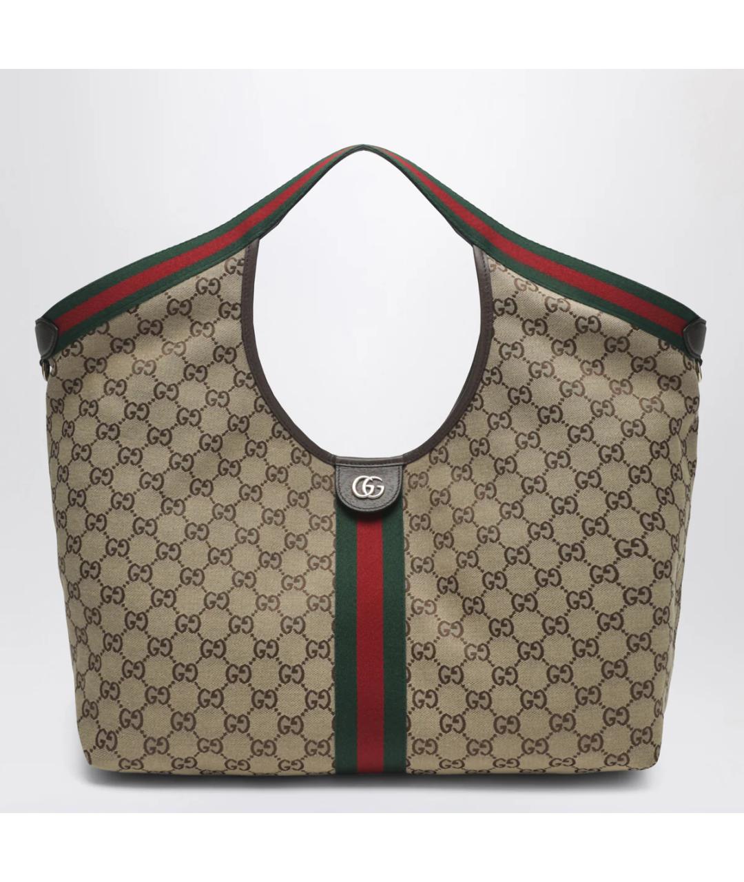 GUCCI Бежевая сумка тоут, фото 3
