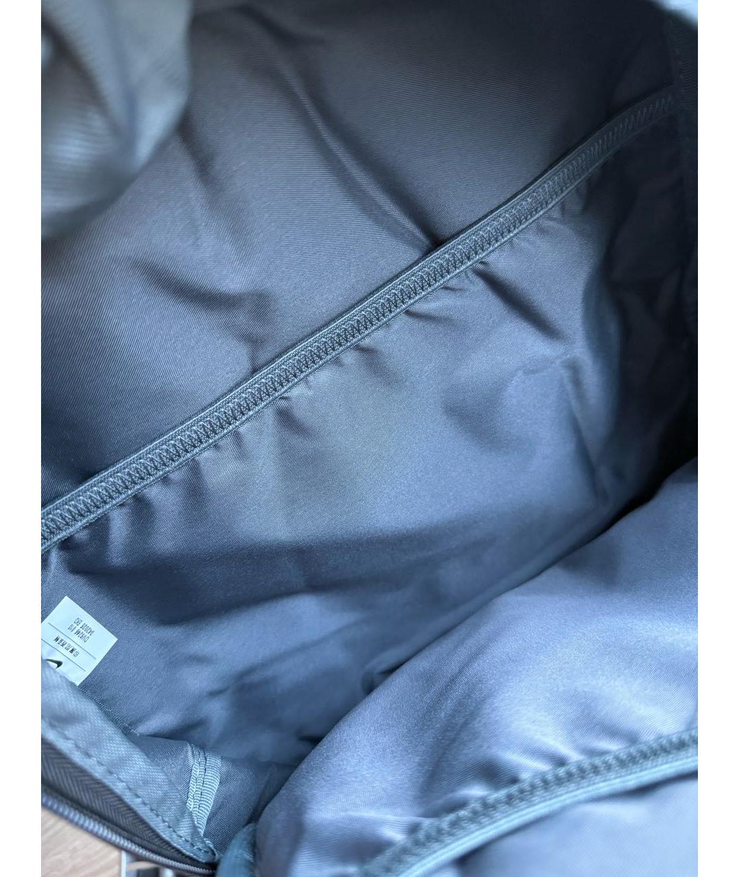 NIKE Антрацитовый тканевый рюкзак, фото 4