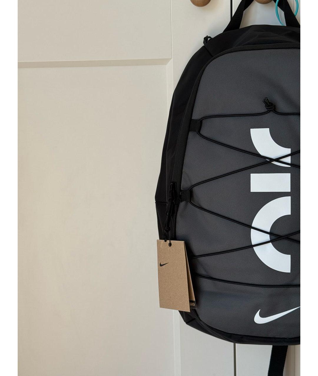 NIKE Антрацитовый тканевый рюкзак, фото 6