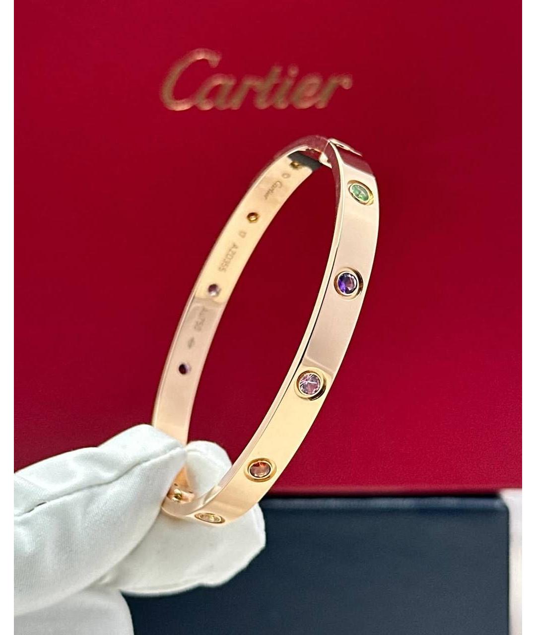 CARTIER Золотой браслет из желтого золота, фото 4