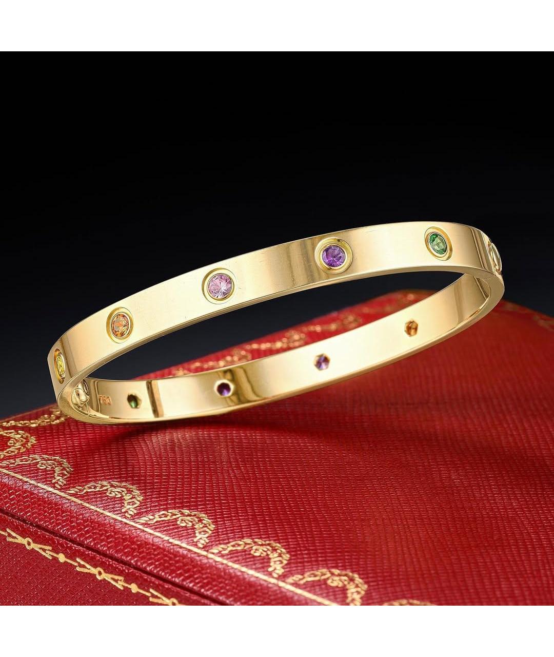 CARTIER Золотой браслет из желтого золота, фото 2