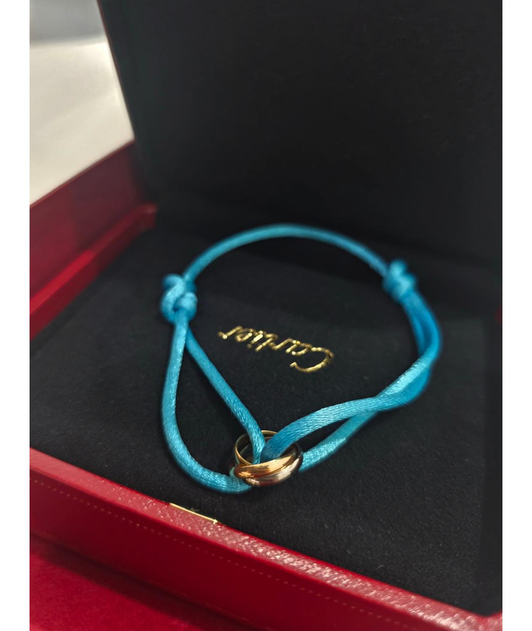 CARTIER Голубой браслет из белого золота, фото 6