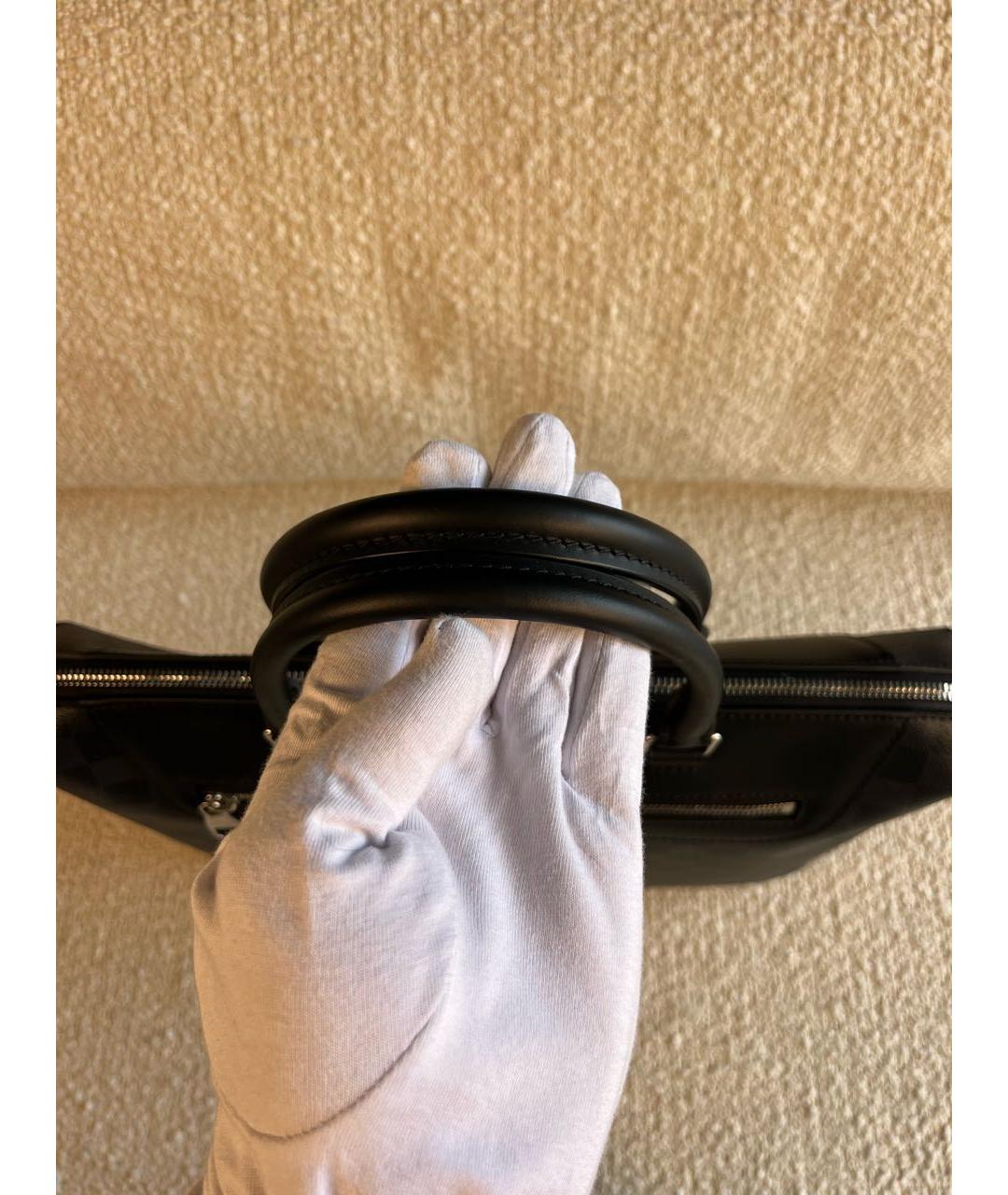LOUIS VUITTON Черный портфель, фото 7