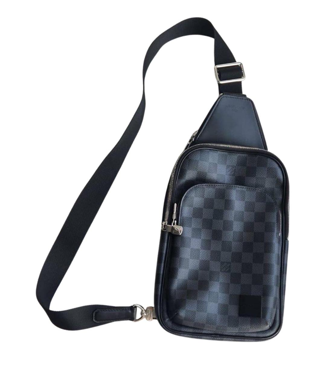LOUIS VUITTON Черная сумка на плечо, фото 1