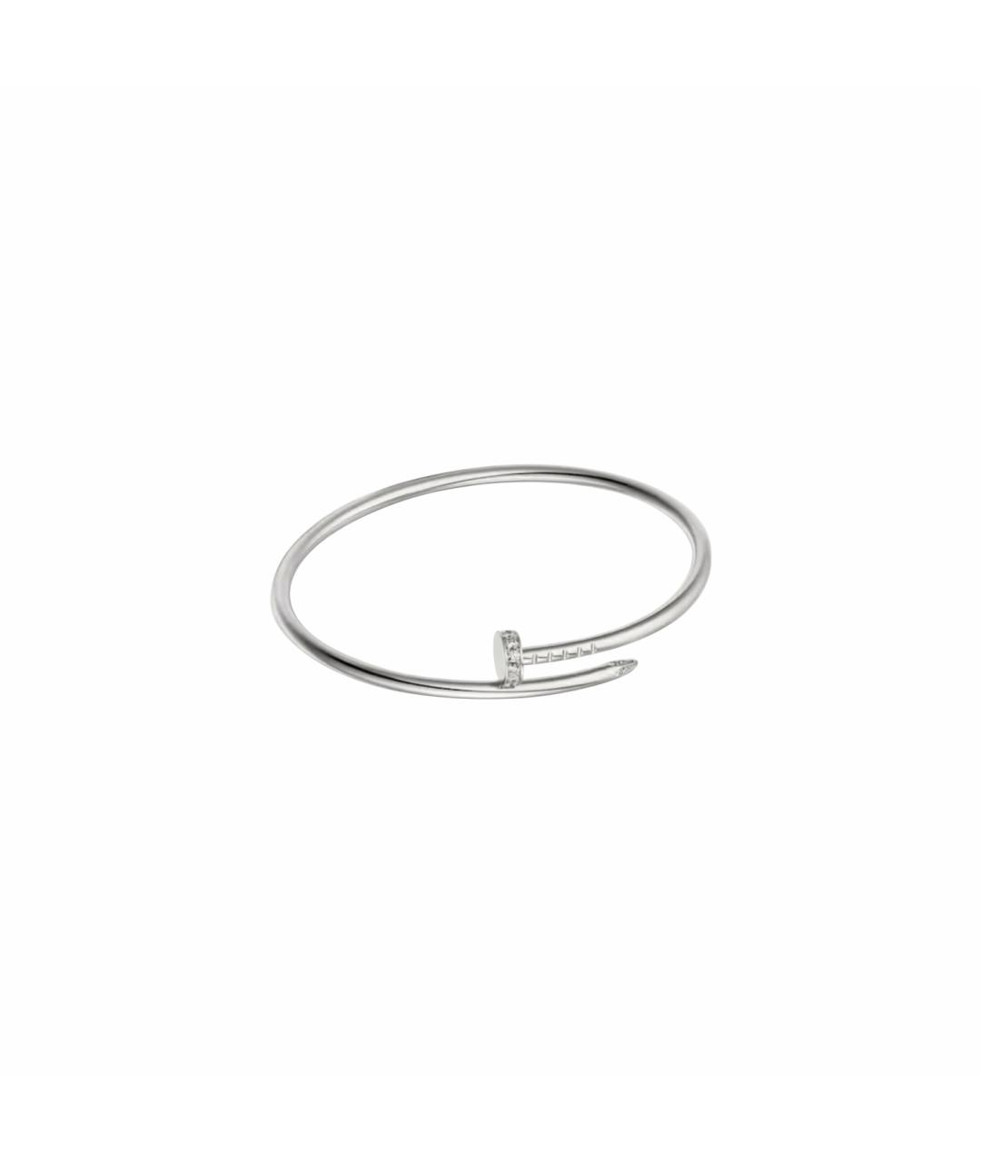 CARTIER Серебряный браслет из белого золота, фото 1
