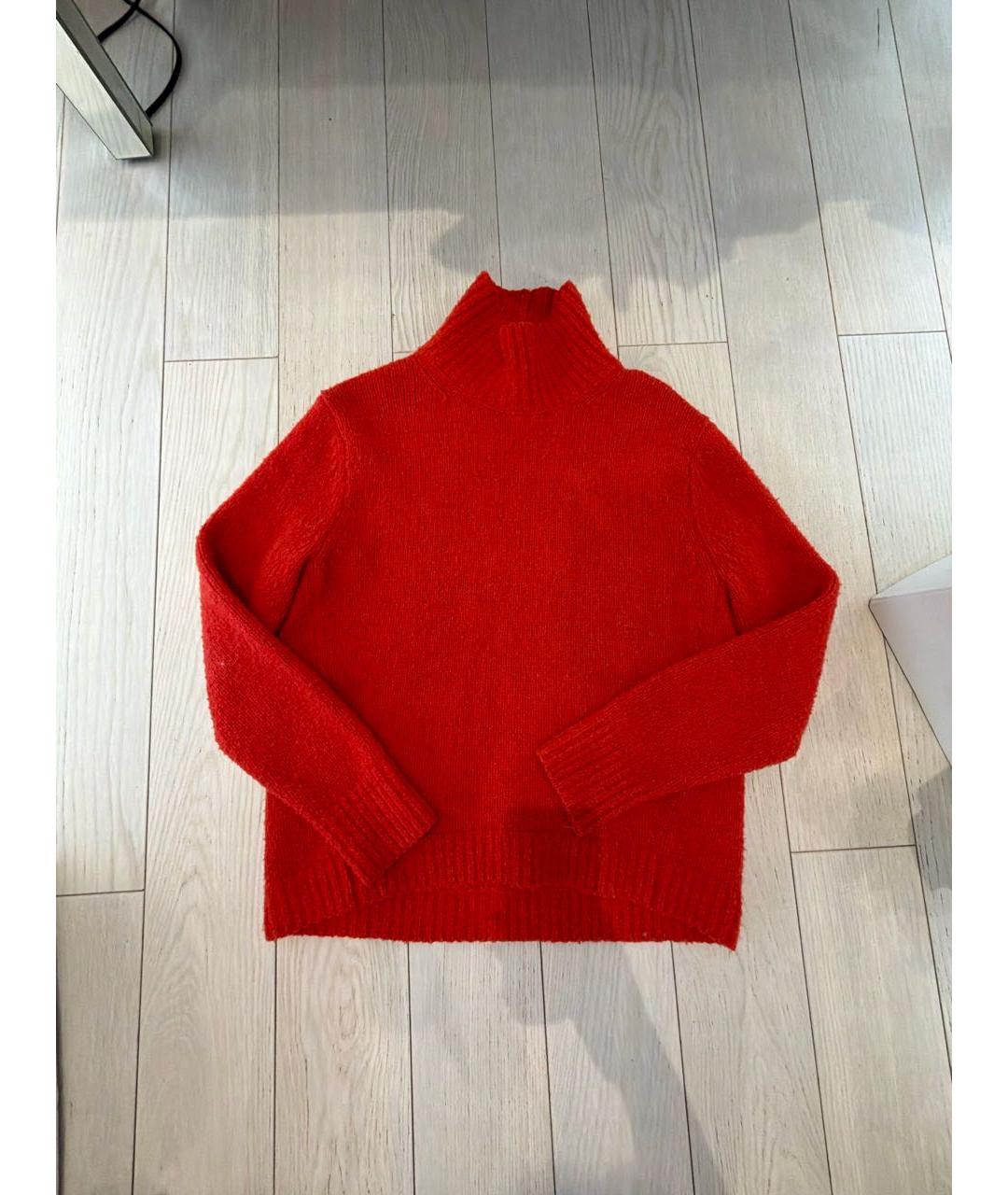 ACNE STUDIOS Красный шерстяной джемпер / свитер, фото 5