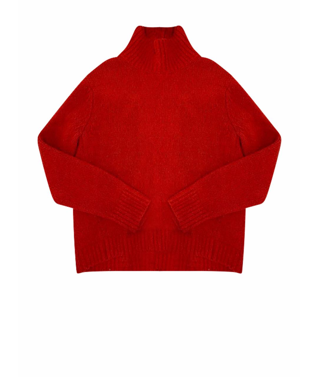 ACNE STUDIOS Красный шерстяной джемпер / свитер, фото 1