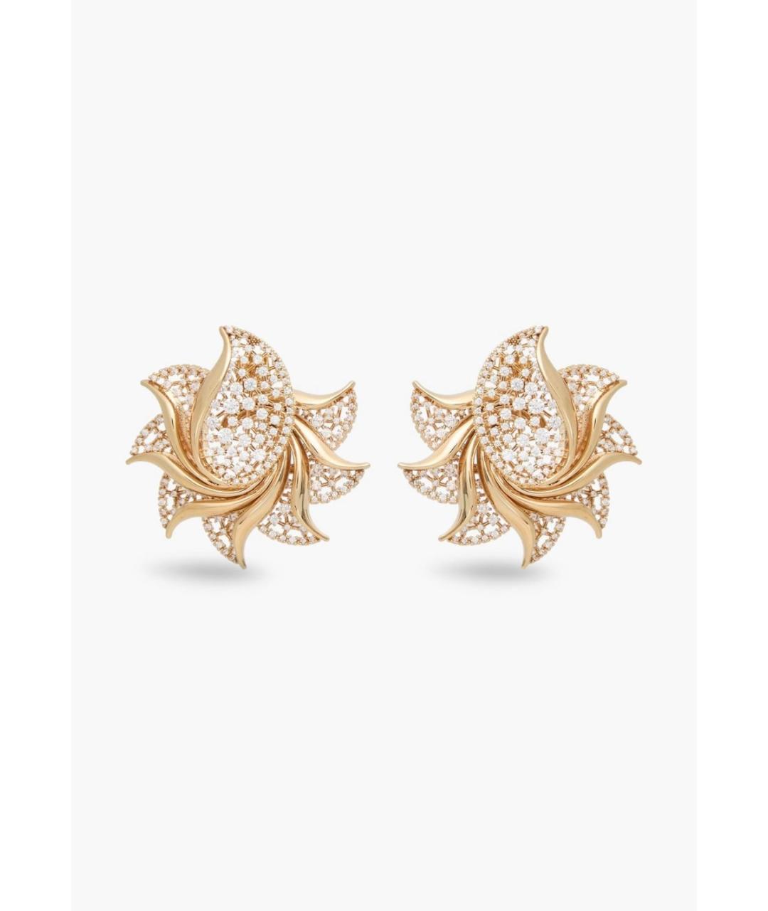 ZIMMERMANN Золотые латунные серьги, фото 6