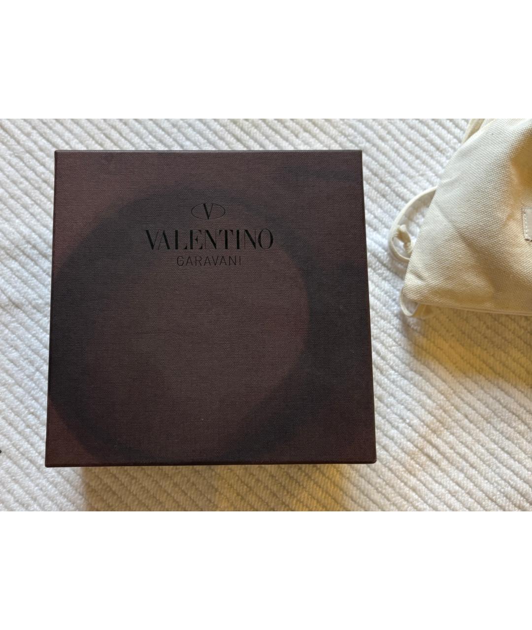 VALENTINO Белый кожаный ремень, фото 5