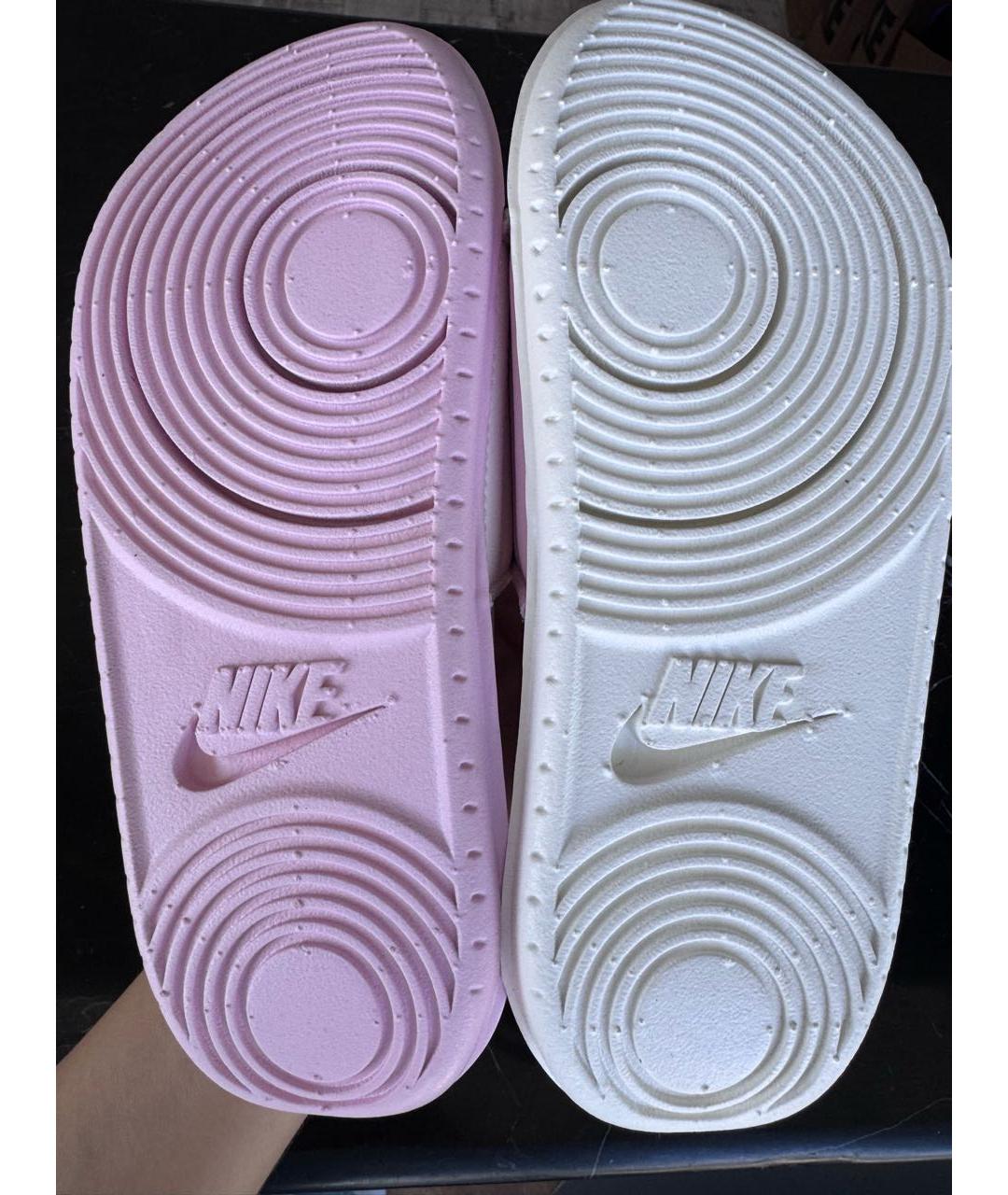 NIKE Розовые шлепанцы, фото 5