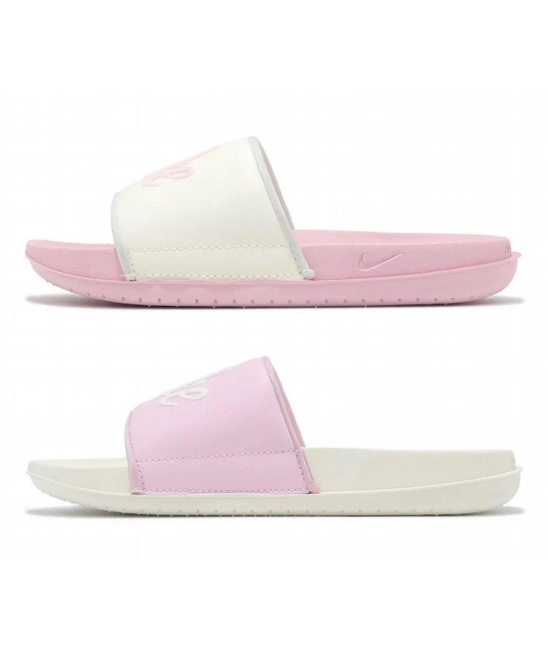 NIKE Розовые шлепанцы, фото 9
