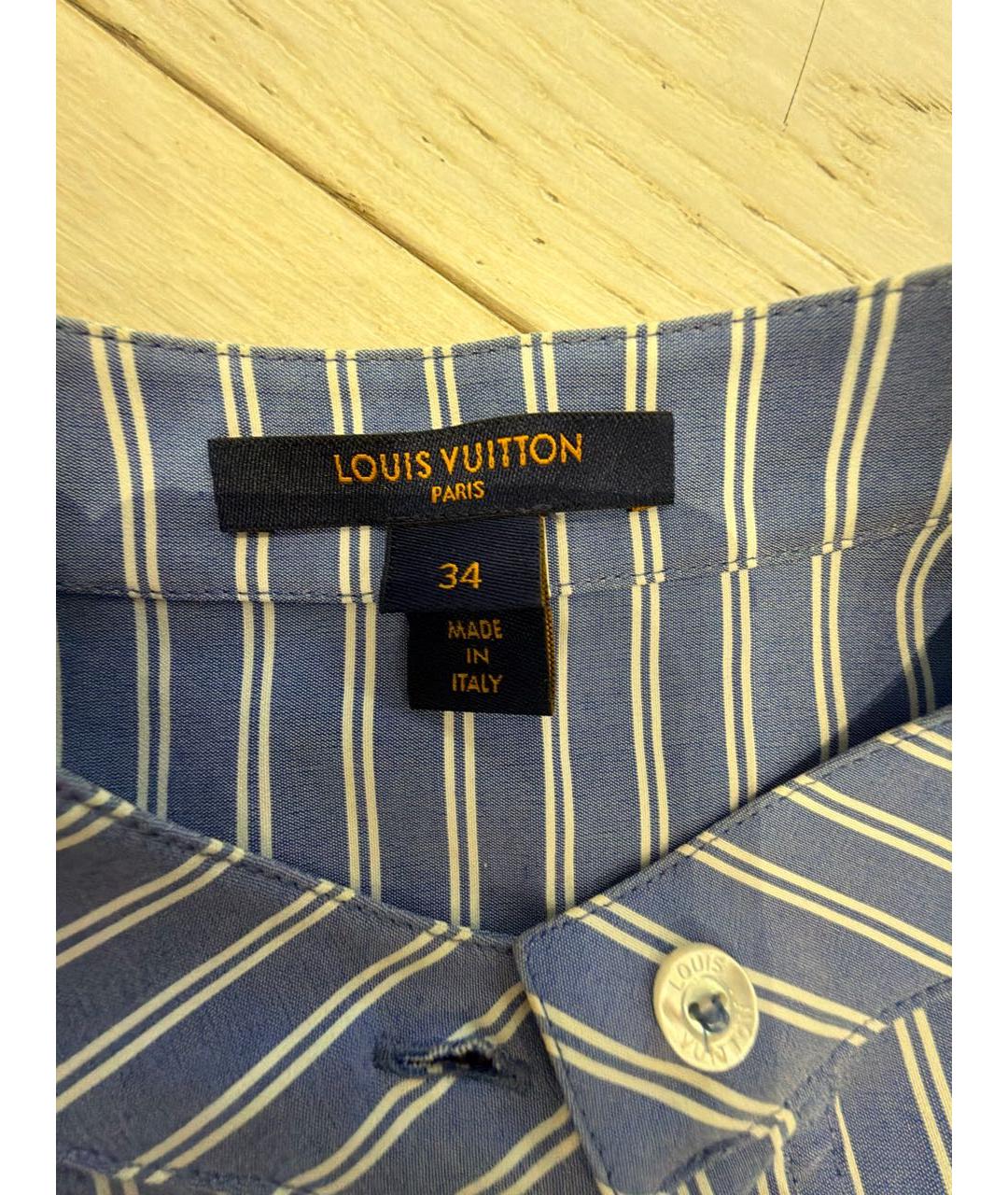 LOUIS VUITTON Голубая рубашка, фото 3