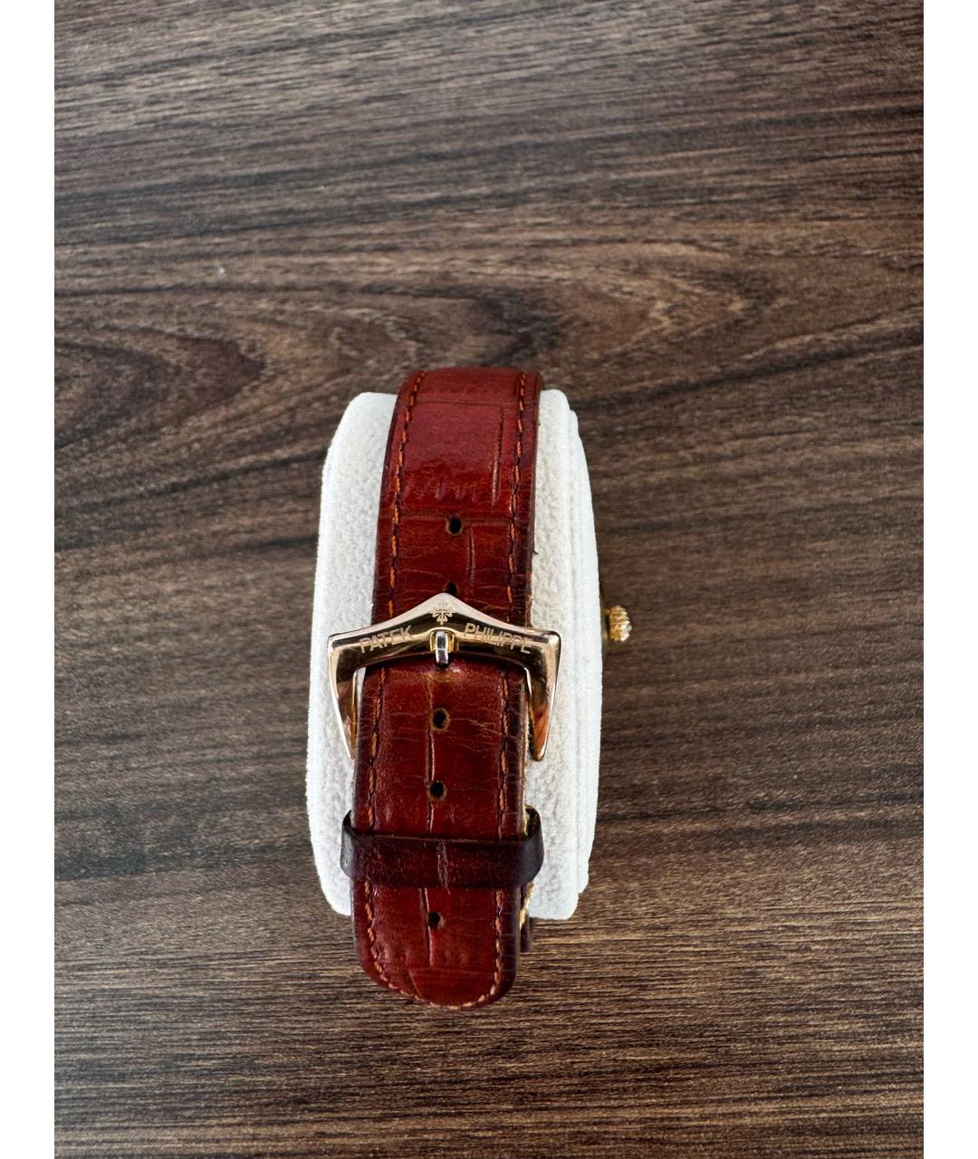 PATEK PHILIPPE Коричневые часы из желтого золота, фото 8