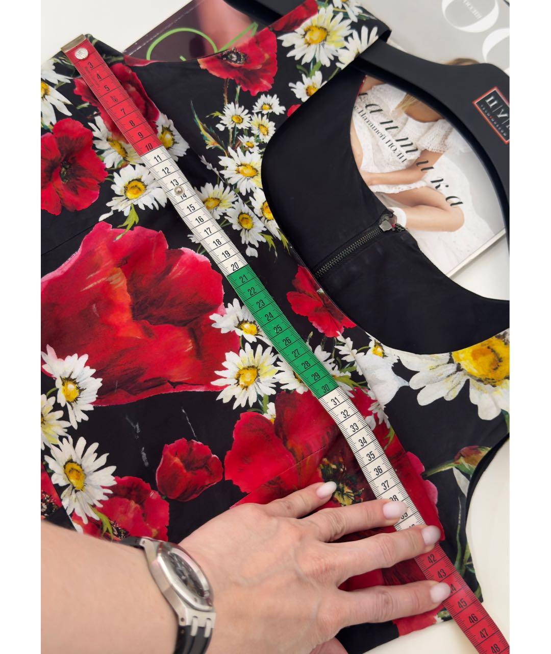 DOLCE&GABBANA Хлопковое повседневное платье, фото 5
