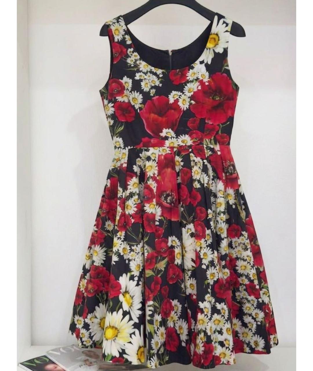 DOLCE&GABBANA Хлопковое повседневное платье, фото 9