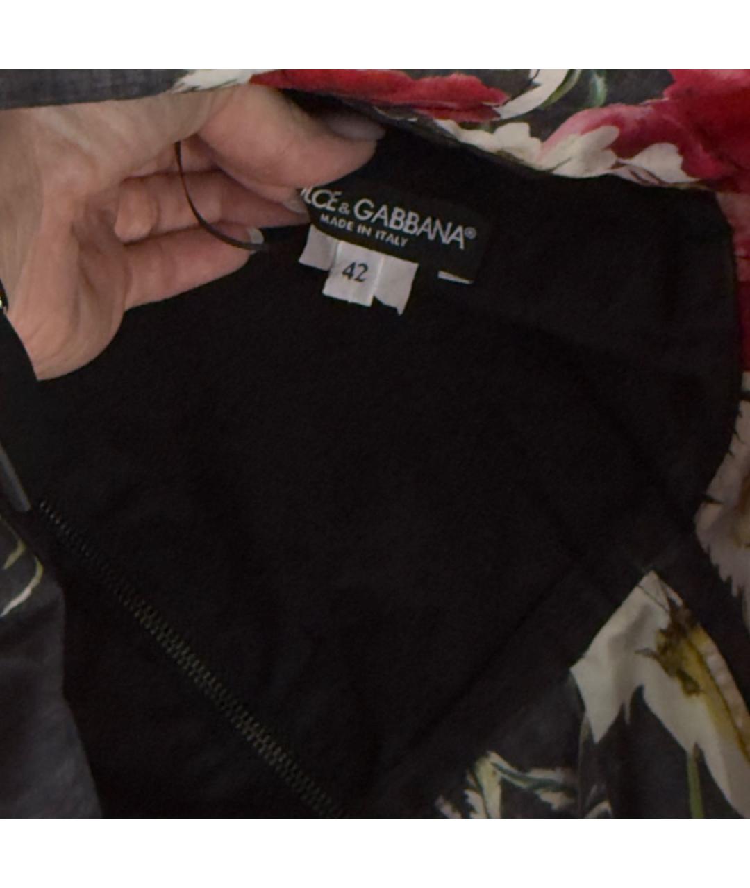 DOLCE&GABBANA Хлопковое повседневное платье, фото 4