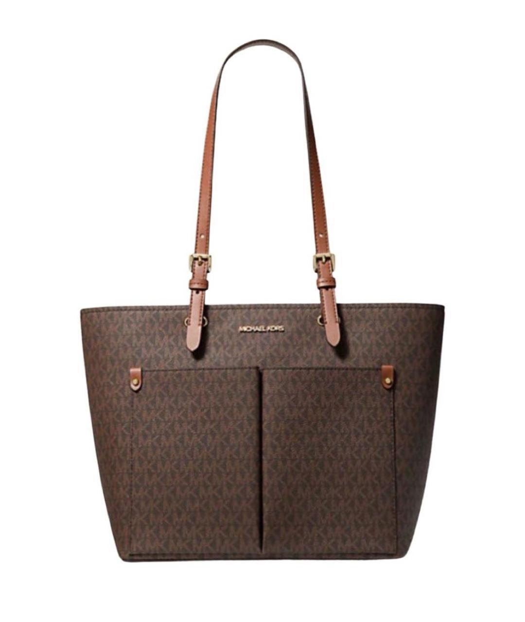 MICHAEL MICHAEL KORS Коричневая сумка тоут, фото 1