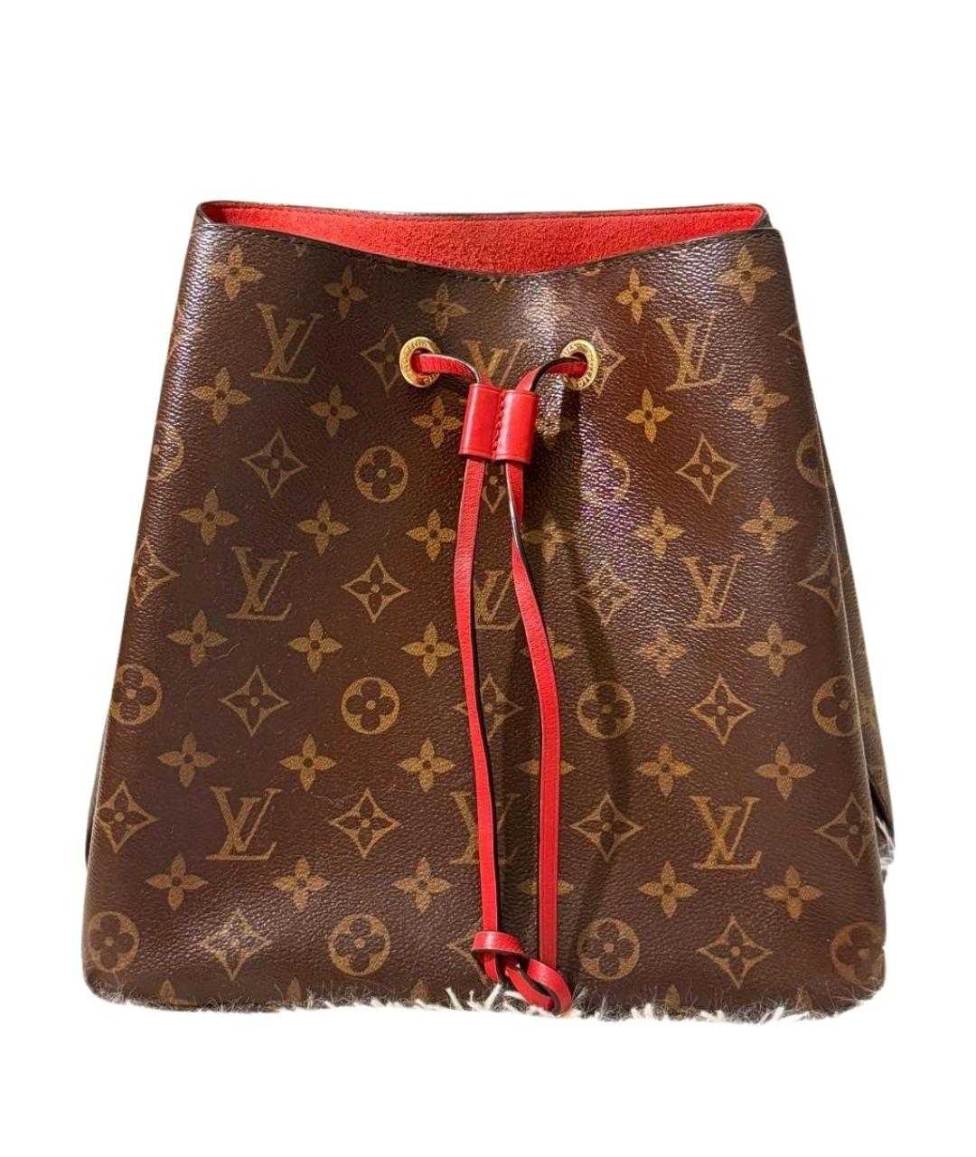 LOUIS VUITTON Коричневая сумка через плечо, фото 1