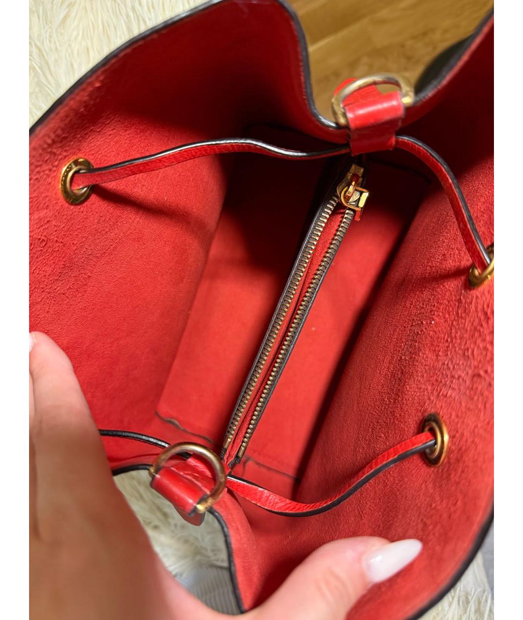 LOUIS VUITTON Коричневая сумка через плечо, фото 4