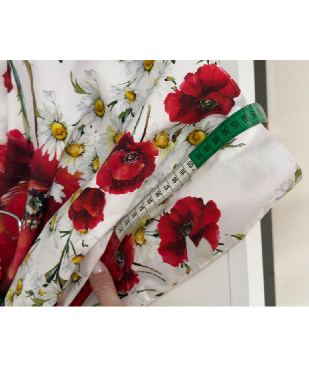 DOLCE&GABBANA Хлопковое повседневное платье, фото 8