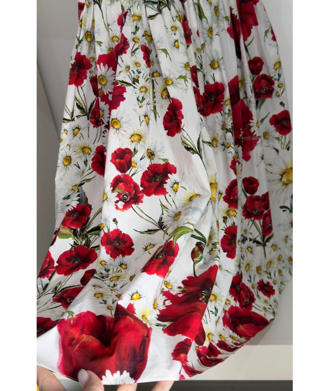 DOLCE&GABBANA Хлопковое повседневное платье, фото 2