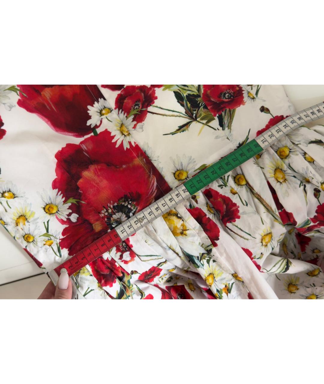 DOLCE&GABBANA Хлопковое повседневное платье, фото 7