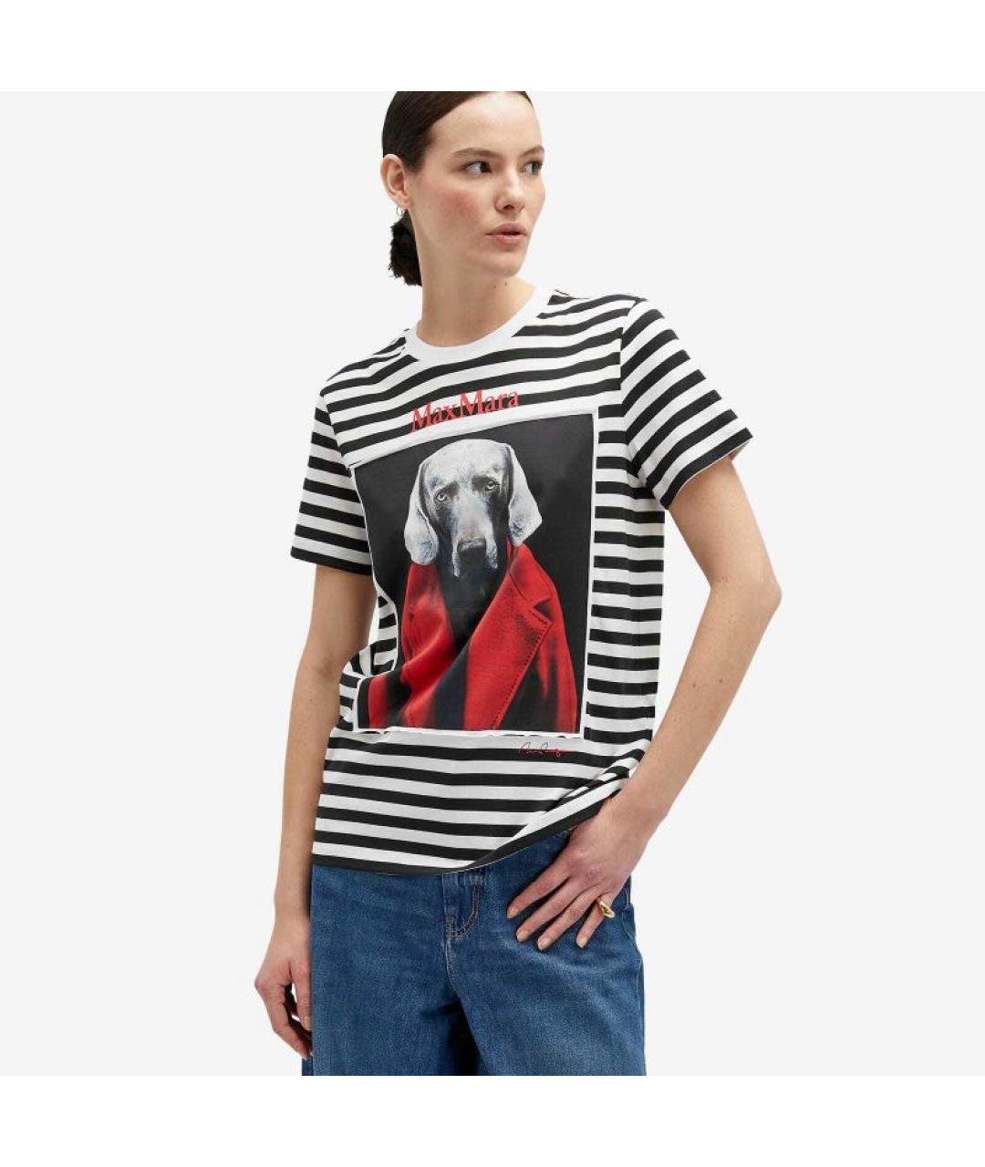 MAX MARA Хлопковая футболка, фото 2