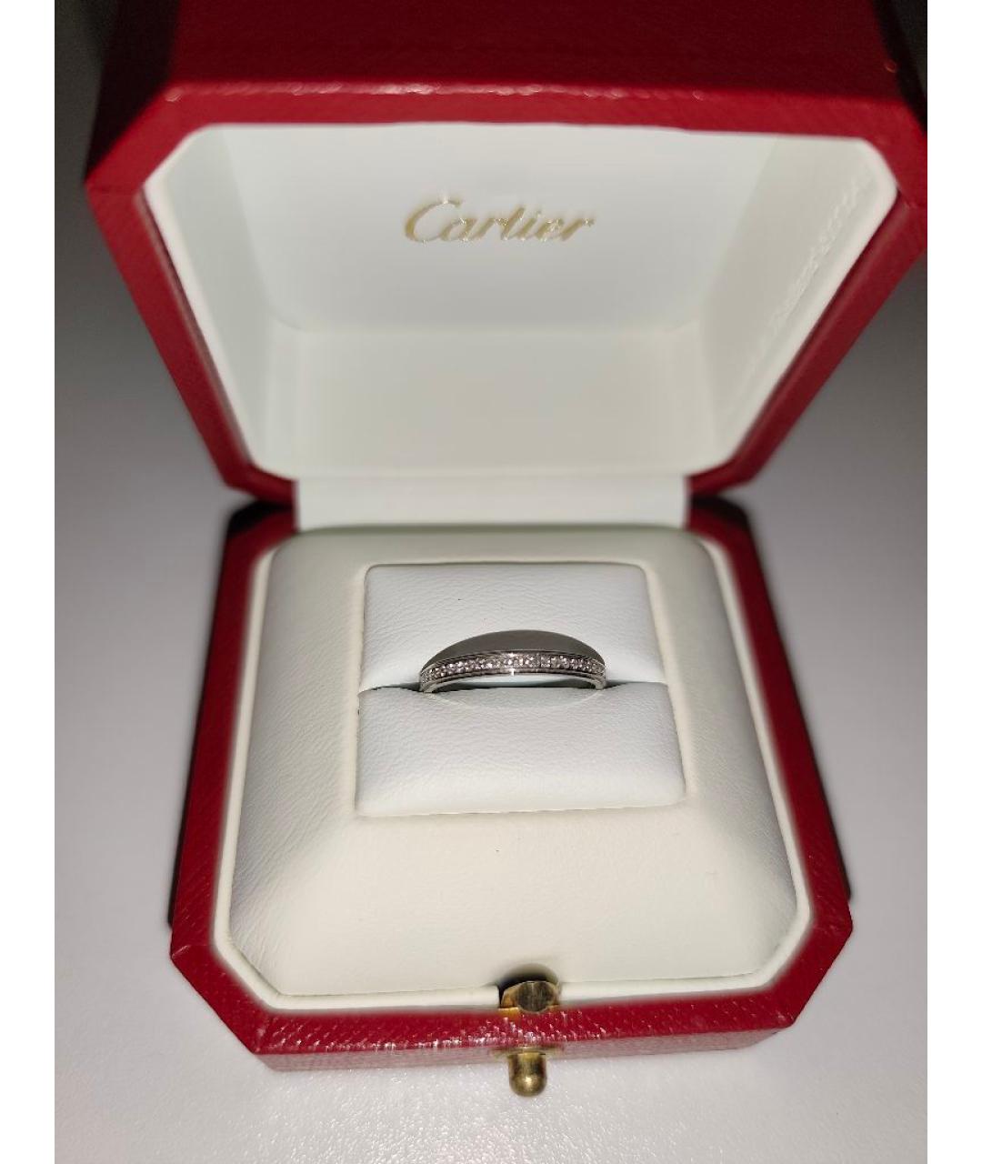 CARTIER Серебряное платиновое кольцо, фото 2