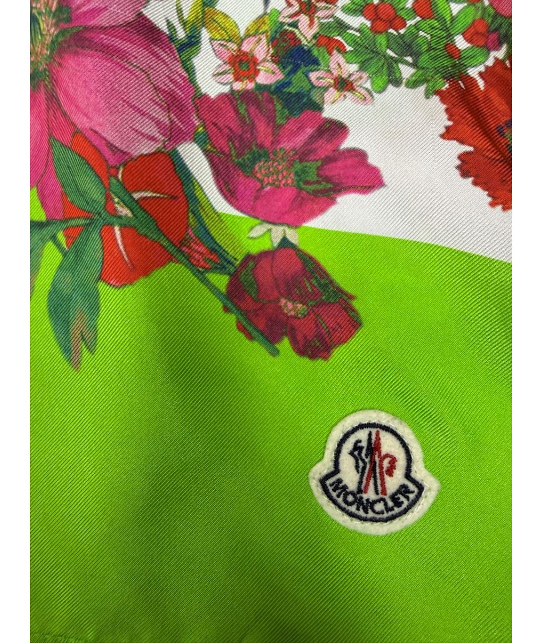 MONCLER Зеленая футболка, фото 3