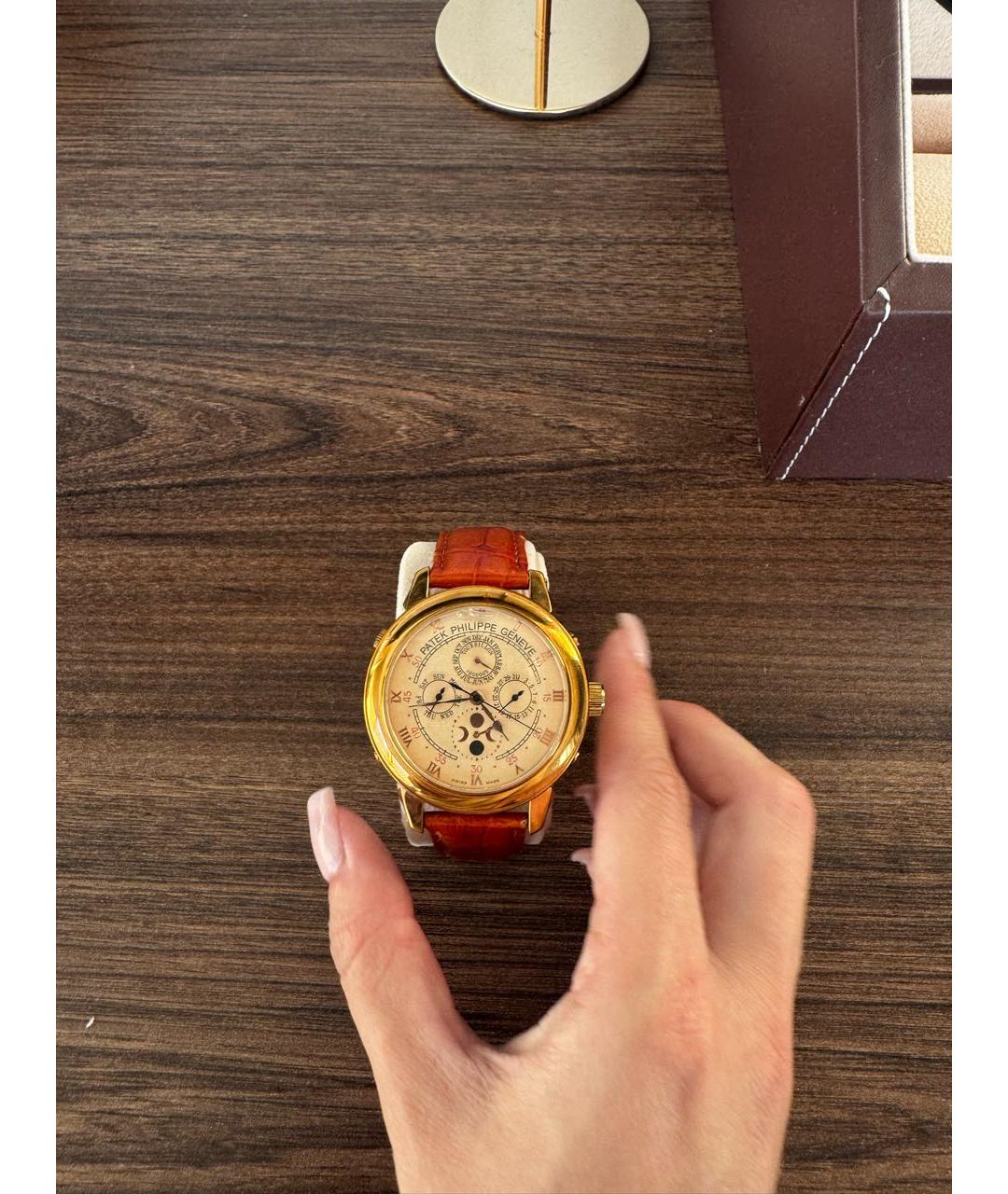 PATEK PHILIPPE Часы из желтого золота, фото 8