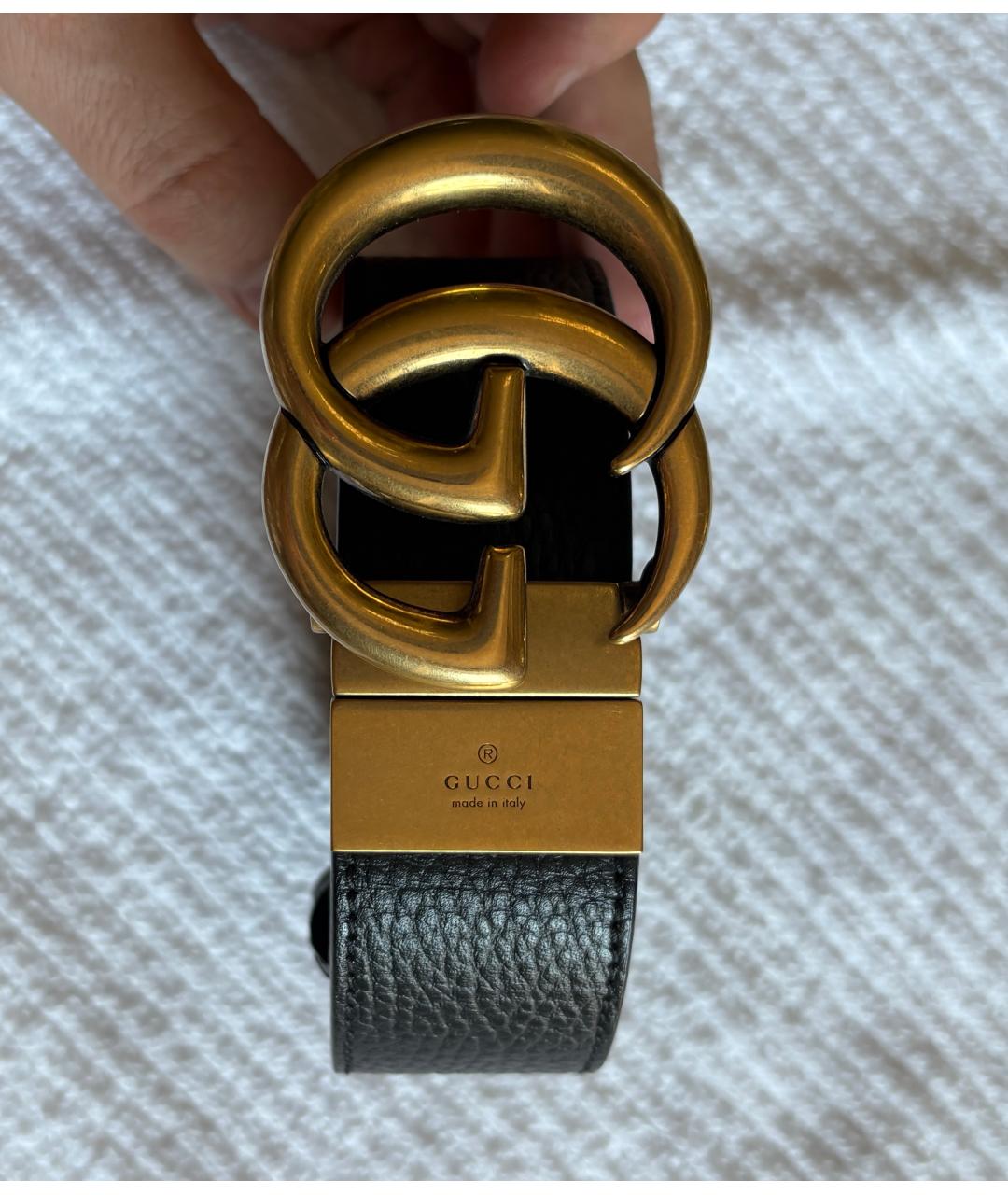 GUCCI Коричневый кожаный ремень, фото 7