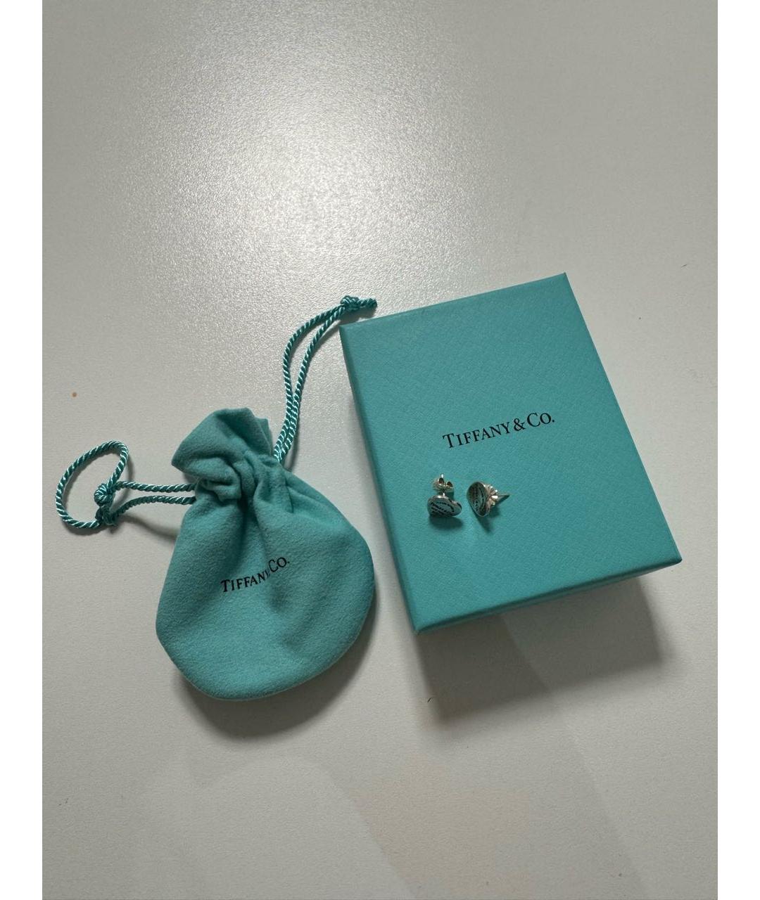TIFFANY&CO Серебряные серебряные серьги, фото 5