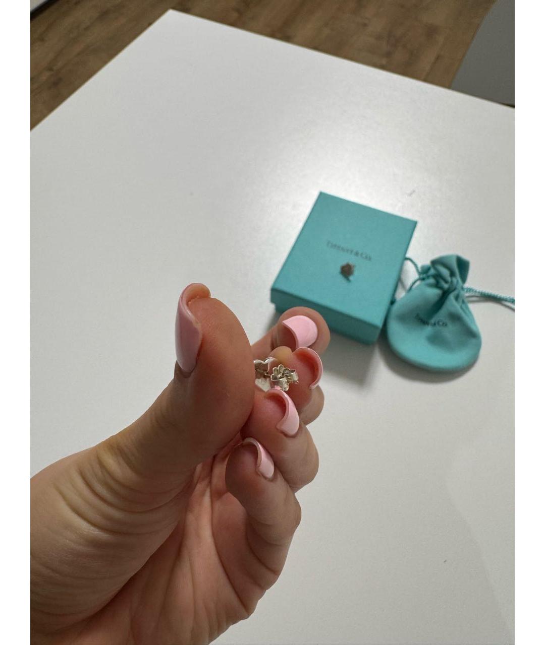 TIFFANY&CO Серебряные серебряные серьги, фото 3