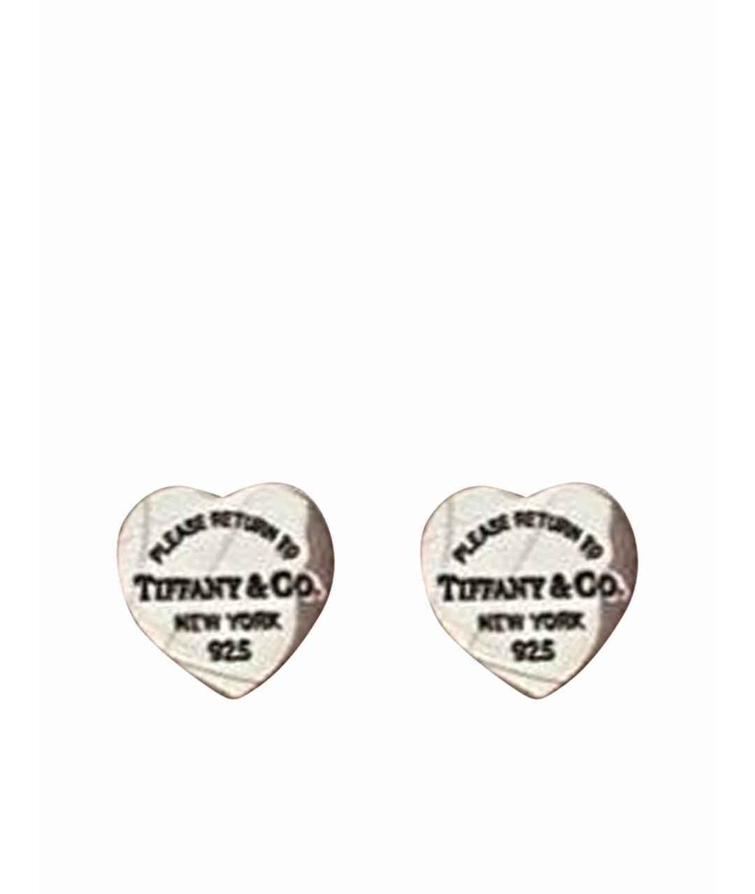 TIFFANY&CO Серебряные серебряные серьги, фото 1