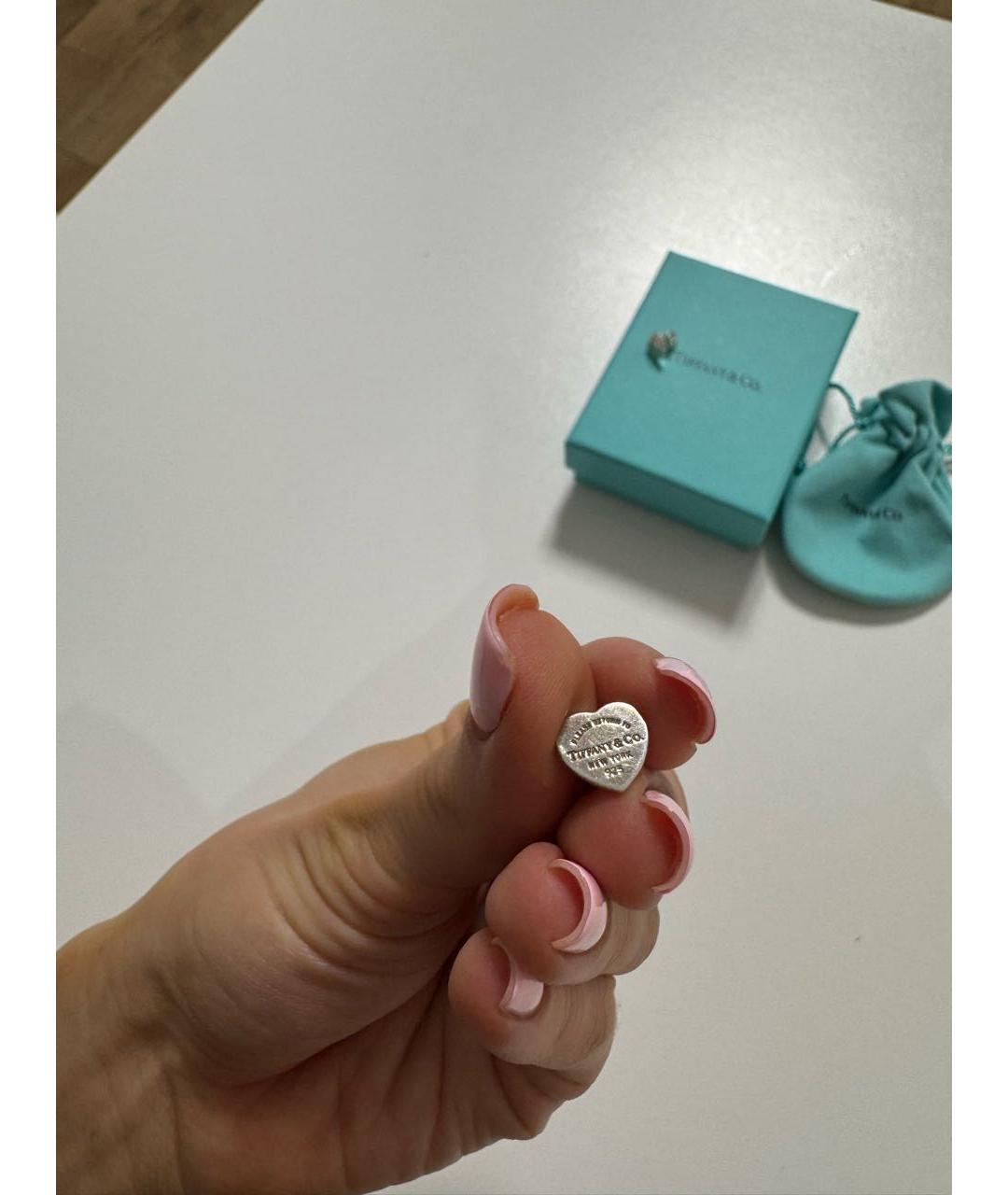 TIFFANY&CO Серебряные серебряные серьги, фото 2